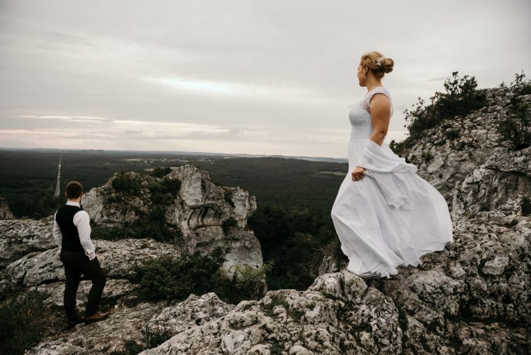 sesja poślubna góra zborów