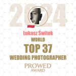 Łukasz Świtek w 2024 został 5 najlepszym fotografem ślubnym w Polsce i 37 na świecie